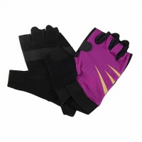 перчатки для фитнеса larsen 01-17 женские, purple/black