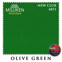 сукно milliken strachan snooker 6811club 196см olive green