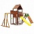 детский городок jungle gym jungle palace + climb module + рукоход с гимнастическими кольцами